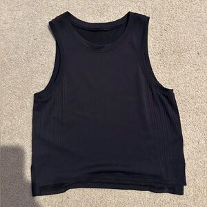 Lululemon Women’s Train To Be Cropped Tank Top - Black